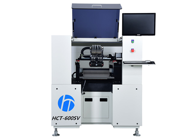 全自動LED貼片機HCT-600SV，DOB貼片機、飛行相機貼片機
