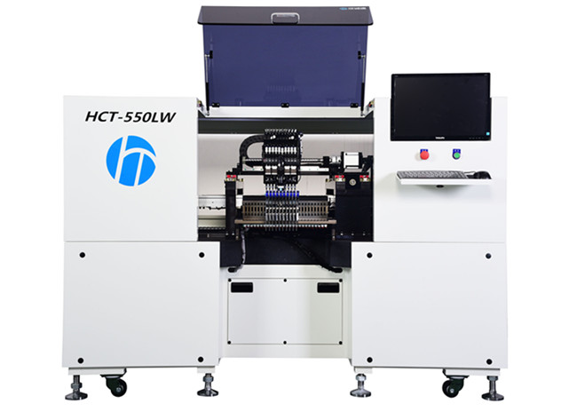 HCT-550LW全自動10頭貼片機，LED貼片機，自動更換吸嘴
